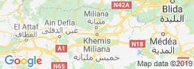 Khemis Miliana map